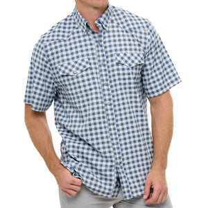 Glacier Pearl Snap Shirt - TRAPSKI
