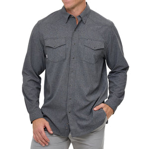 Caviar Pearl Snap Shirt | Long Sleeve - TRAPSKI