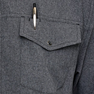 Caviar Pearl Snap Shirt | Long Sleeve - TRAPSKI