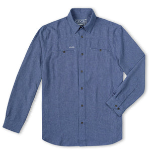 Indigo Maverick Shirt | Long Sleeve