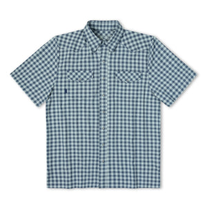 Deep Water Pearl Snap Shirt