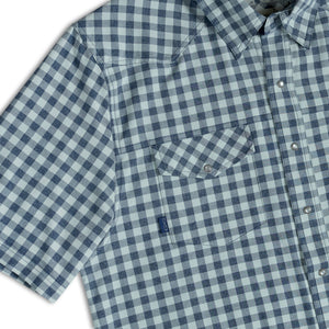 Deep Water Pearl Snap Shirt