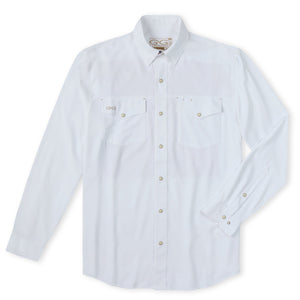 White StockYard Shirt | Long Sleeve