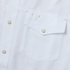 White StockYard Shirt | Long Sleeve