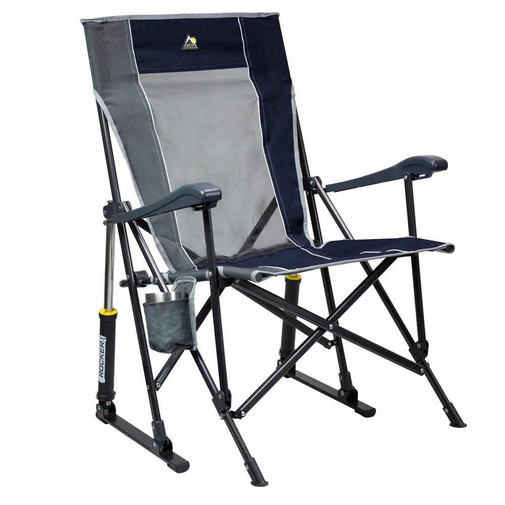 GCI Outdoor Roadtrip Rocker Collapsible Rocking Chair & Outdoor Camping Chair
