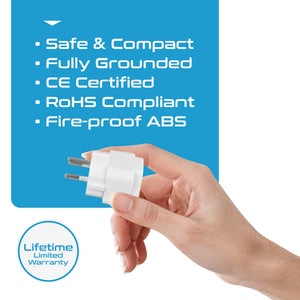 Israel Travel Adapter - Type H - 3 Pack (GP-14)