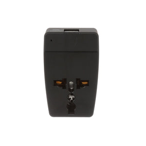 European Schucko Travel Adapter - Type E/F - 4 in 1 - 2 USB Ports (GP4-9) - TRAPSKI