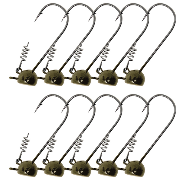 Reaction Tackle Stand-Up Shaky Head Jigs (10 pack)