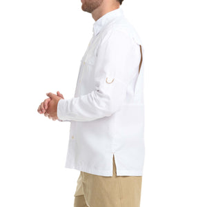 White Explorer Shirt | Long Sleeve - TRAPSKI