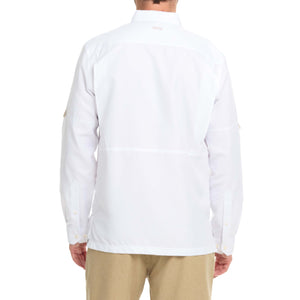 White Explorer Shirt | Long Sleeve - TRAPSKI