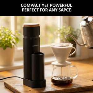 Geimori T38 Plus Electric Coffee Grinder | Portable Plug-in Grinder