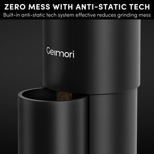 Geimori T38 Plus Electric Coffee Grinder | Compact Plug-in Grinder