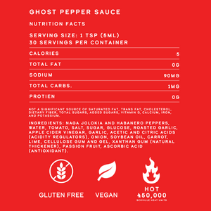 Ghost Pepper Hot Sauce