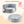 2-in-1 Convertible Glow in the Dark Kids Sofa with Removable Washable Cover-Gray