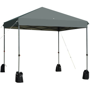 8’x8' Outdoor Pop up Canopy Tent w/Roller Bag