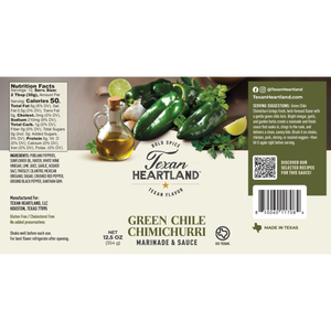 Green Chile Chimichurri Marinade & Sauce