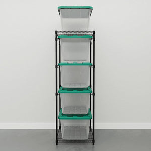 Storage Bin Rack Combo