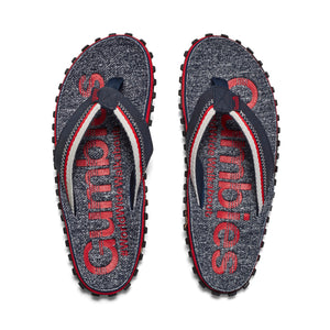 Cairns - Flip-Flops - Men's - Red - TRAPSKI