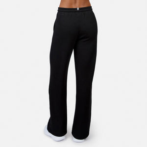 Women's Ripple Knit Long Wide Leg Pant