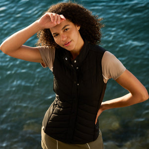 Women's Hybrid Snap Front Vest