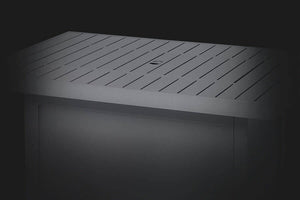 Patioflame Table - Patio Elegance Hamptons Rectangle Fire Table