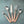 Crimson Hammered Flatware, 5- Pc. Place Setting