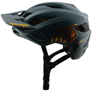 Troy Lee Designs Flowline Helmet – Point Gray/Gold
