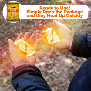 HotHands Hand Warmers - Long Lasting Safe Natural Odorless Air Activated Warmers - Up to 10 Hours of Heat - 40 Pair Box