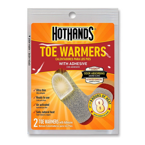 Grabber Toe Warmers - Long Lasting Safe Natural Odorless Air Activated Warmers - Up to 8 Hours of Heat - 8 Pair Pack