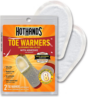 HotHands Toe Warmers - Long Lasting Safe Natural Odorless Air Activated Warmers - Up to 8 Hours of Heat - 40 Pair