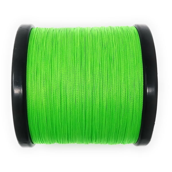 Reaction Tackle Braided Fishing Line - Hi-Vis Green