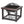 Hammer Tone Bronze Finish Cocktail Table Fire Pit