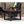 Hammer Tone Bronze Finish Cocktail Table Fire Pit