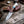 Damascus Gut Hook Hunting Knife with Wood Handle & Sheath