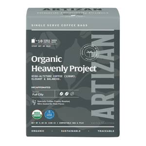 Organic Heavenly Project Decaf Coffee Singles