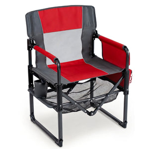 Camping Chair Heavy Duty with Cup Holder and Storage