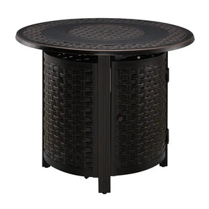 Hendricks Round Aluminum LPG Fire Pit