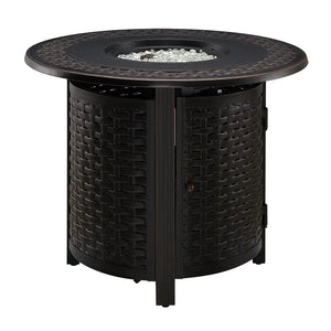 Hendricks Round Aluminum LPG Fire Pit