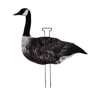 HuntEmUp Pro-Flock Canada Goose Decoys 24-Pack – Flocked Silhouettes + Decoy Bag