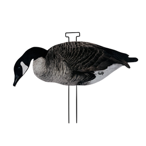 HuntEmUp Pro-Flock Canada Goose Decoys 24-Pack – Flocked Silhouettes + Decoy Bag