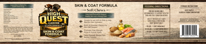 High Quest Canine Skin and Coat Formula for Healthy Fur and Skin