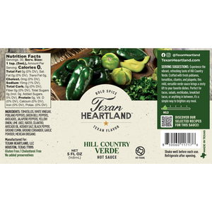 Hill Country Verde Hot Sauce