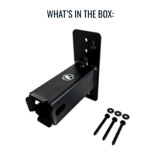 1.25" Haymarket Hitch Wall Mount  | Holds Bike or Cargo Car Rack