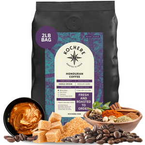 Kochere Coffee Honduran Marcala Organic Medium Roast - Caramel, Spice, Brown Sugar Notes