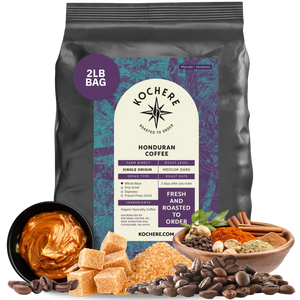 Kochere Coffee Honduran Marcala Organic Medium Roast - Caramel, Spice, Brown Sugar Notes