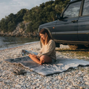 Horizon Overland Blanket - Grey