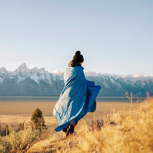 Kylmit Horizon Travel Blanket - Deep Water