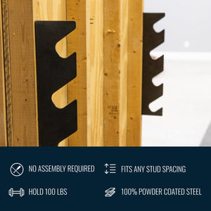 Bedford Shed Tool Organizer | 8 Levels | Holds 200 lbs