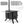 Hot Tent Wood Burning Stove with 8 Chimney Pipes & Ash Tray
