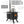 Hot Tent Wood Burning Stove with 8 Chimney Pipes & Ash Tray